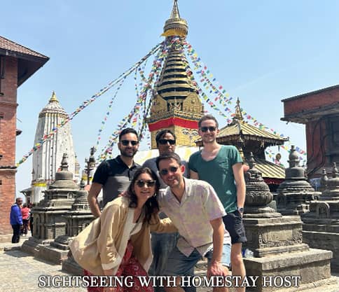 Local sightseeing with homestay host